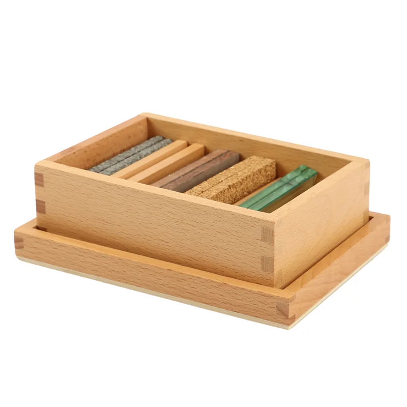 Montessori Thermic Tablets w/ Wooden Box for Kids Baby Early Education