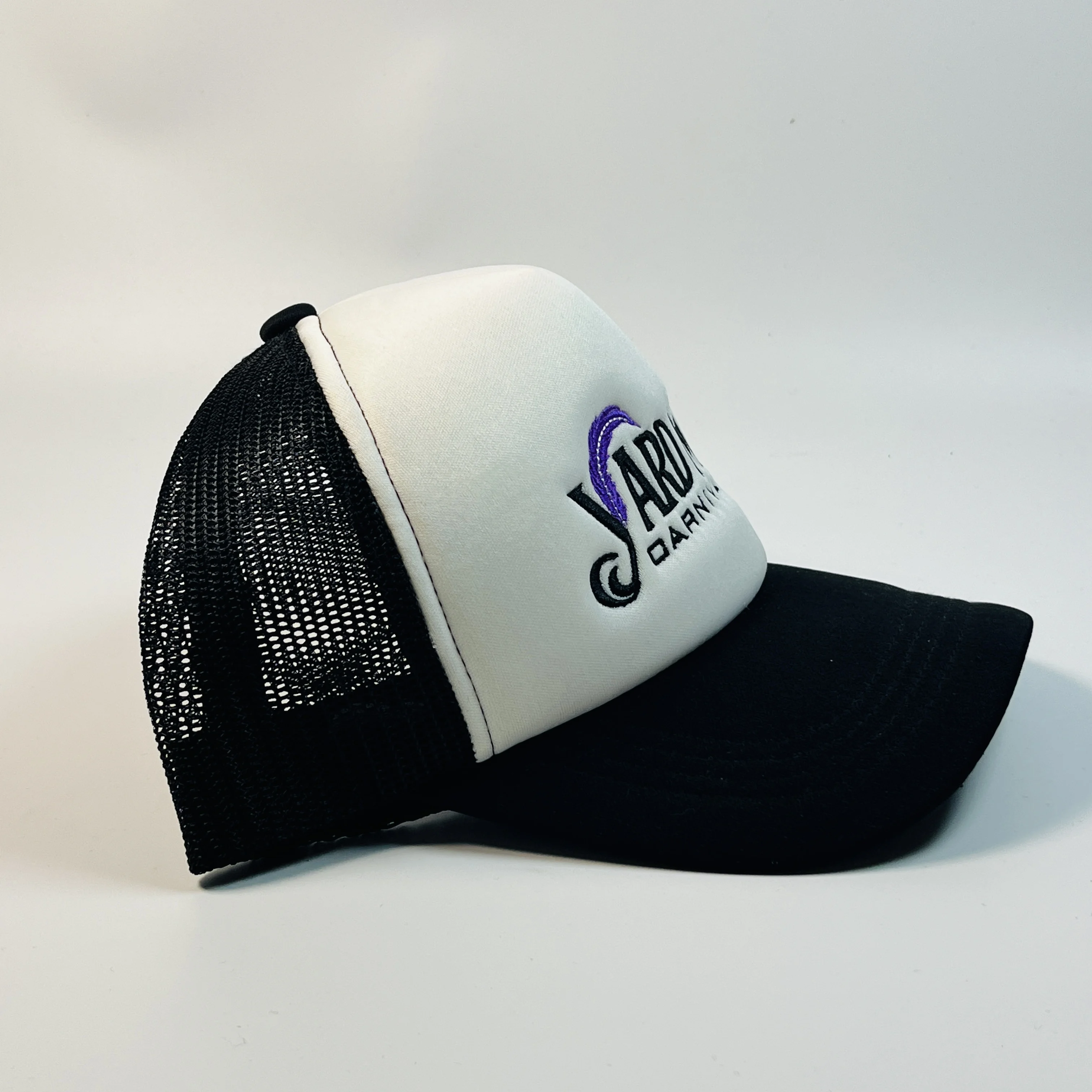 OEM Custom 6-panel Curved Edge Mesh Buckle Back Truck logo Men