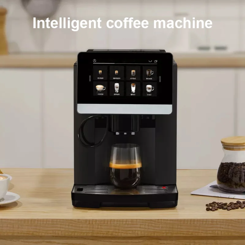 Bean To Cup One Touch Cappuccino Latte Home Smart Automatic Machine 19 Bar Pressure Espresso