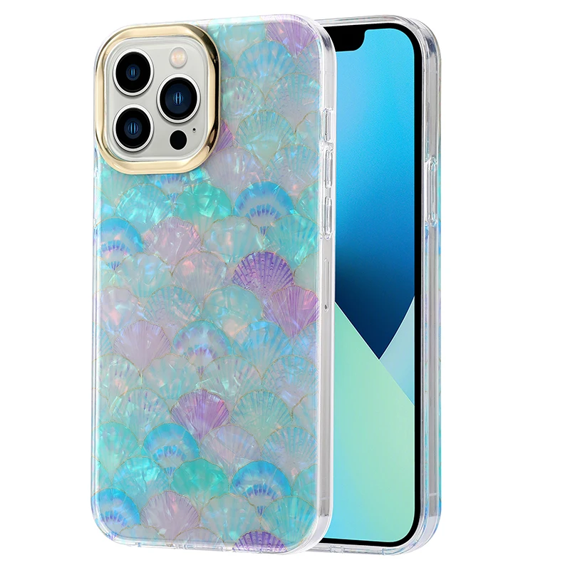 BITOBE Custodia IPhone 13 Pro Con Farfalla 3D Glitter – Morbida TPU Con Protezione Fotocamera – Oro - 6
