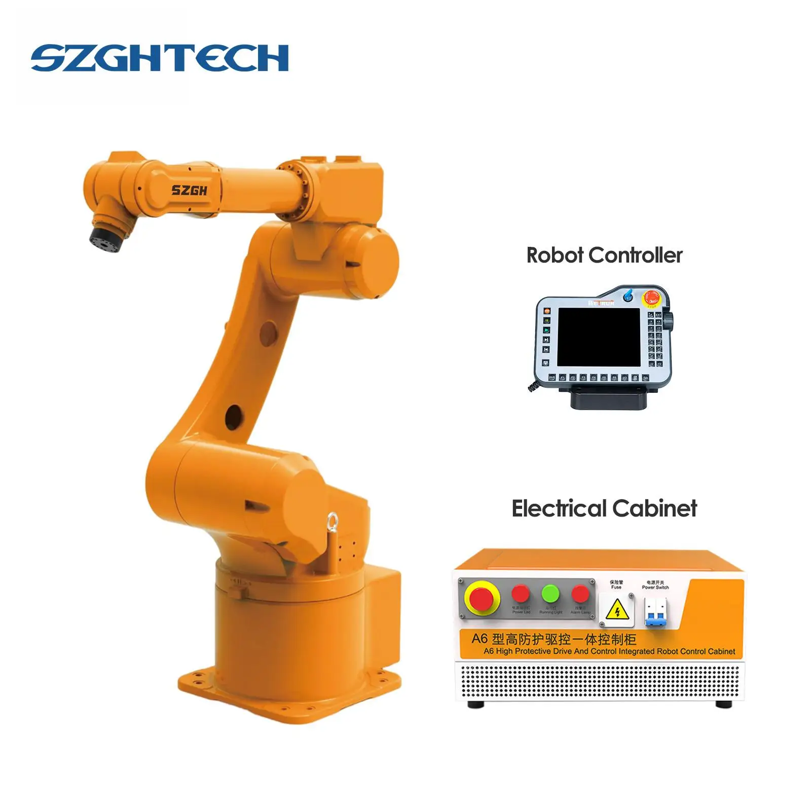 Multifunctional Automated 6-axis Automatic Robotic Arm with Manipulator for  Polishing Products for Industrial Prinding Robots