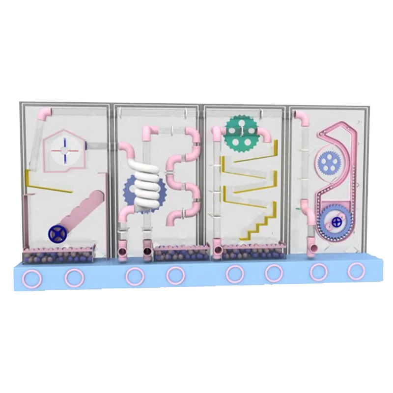 New Product indoor playground kids Interactive Science Wall indoor kid playground Pipe Toys