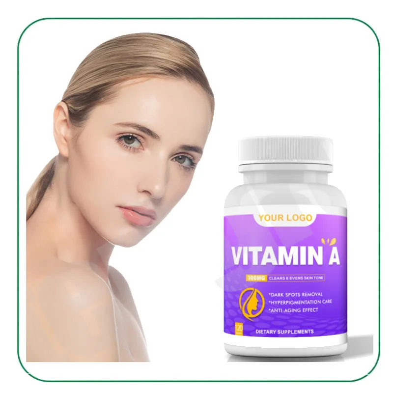 Health Skin Supplements 500Mg Collagen B3 + Vitamin C + Vitamin E + Vitamin a Capsules