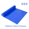 Bleu foncé, 1500*150*0.45mm