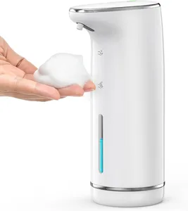 Modern Touchless USB Rechargeable Desktop Automatic Soap Dispenser Electric/Battery Powered for Household Use