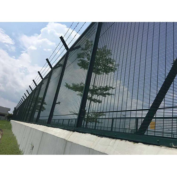High Security Anti Climb 358 Fence for Industrial Commercial Residential Airport Boundary Railway Power Station