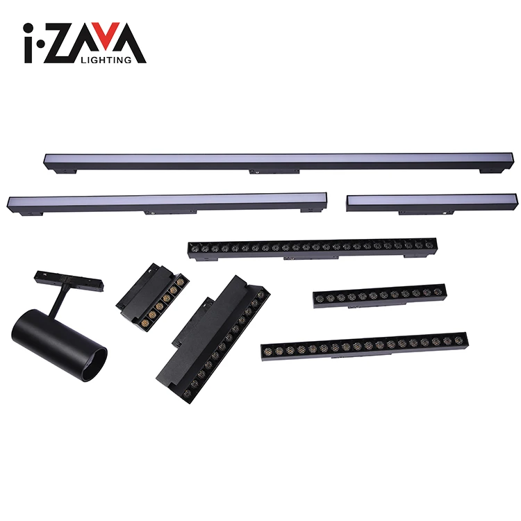 Hot Selling Simple Shape Stable Performance 6W 10W 14W 18W 20W 25W 30W Magnetic Led Track Lamp