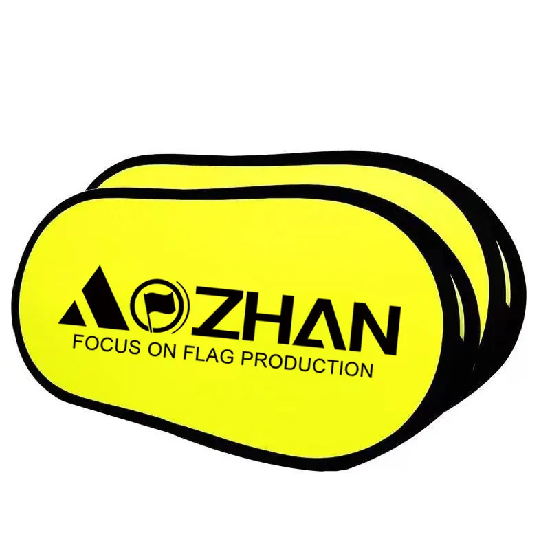 Advertising a Frame Sideline Banner Display Stand Outdoor Sport Event Horizontal Round Square Vertical Pop up a Frame Banner