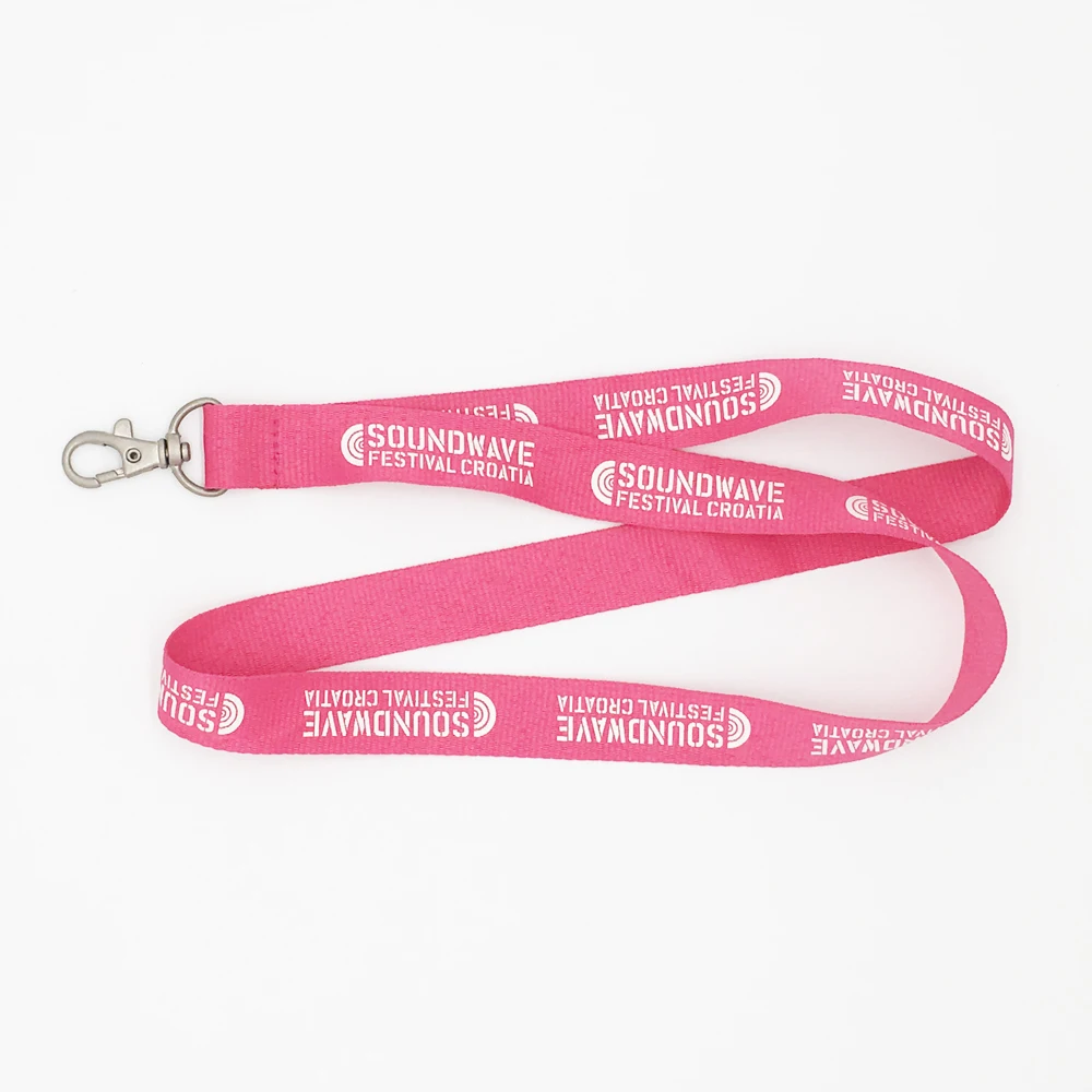 product manufacture high quality polyester lanyard custom logo and design heat transfer logo-1