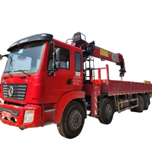 Dongfeng 10T Hydraulic Truck Mounted Crane 50 Ton Rated Loading Capacity Knuckle Boom Engineering Crane