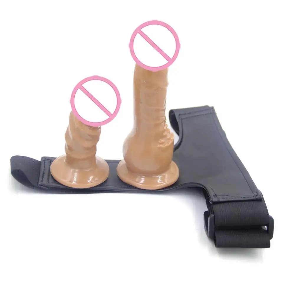 Remote Control Strap on Dildo Realistic Double Head Dildo With Belt Wearable Panties for Lesbian Sex Toys Women Couples
