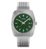 silver/green