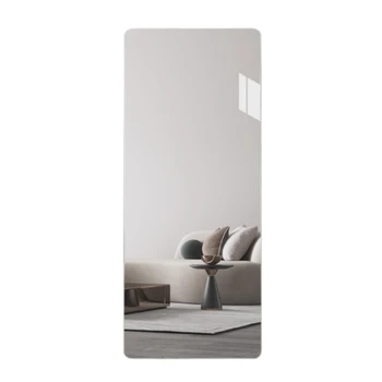 35*140(7.5-8)A mirror with an oblique edge Pastable Hangable wall