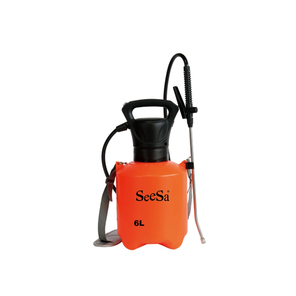 Seesa 6L 8L Li-ion Battery Powered Backpack Sprayer with Stainless