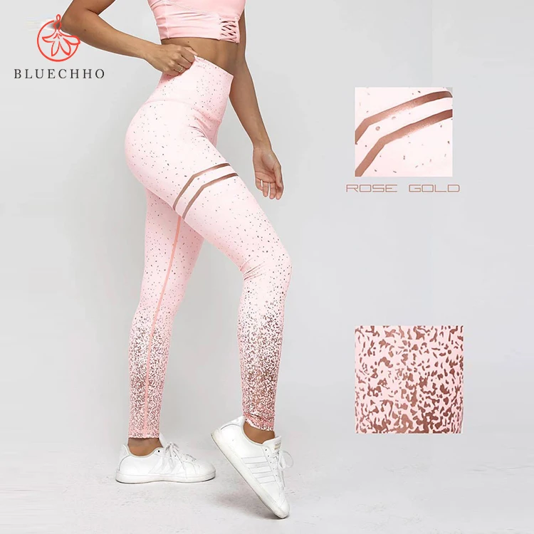 rose gold workout clothes