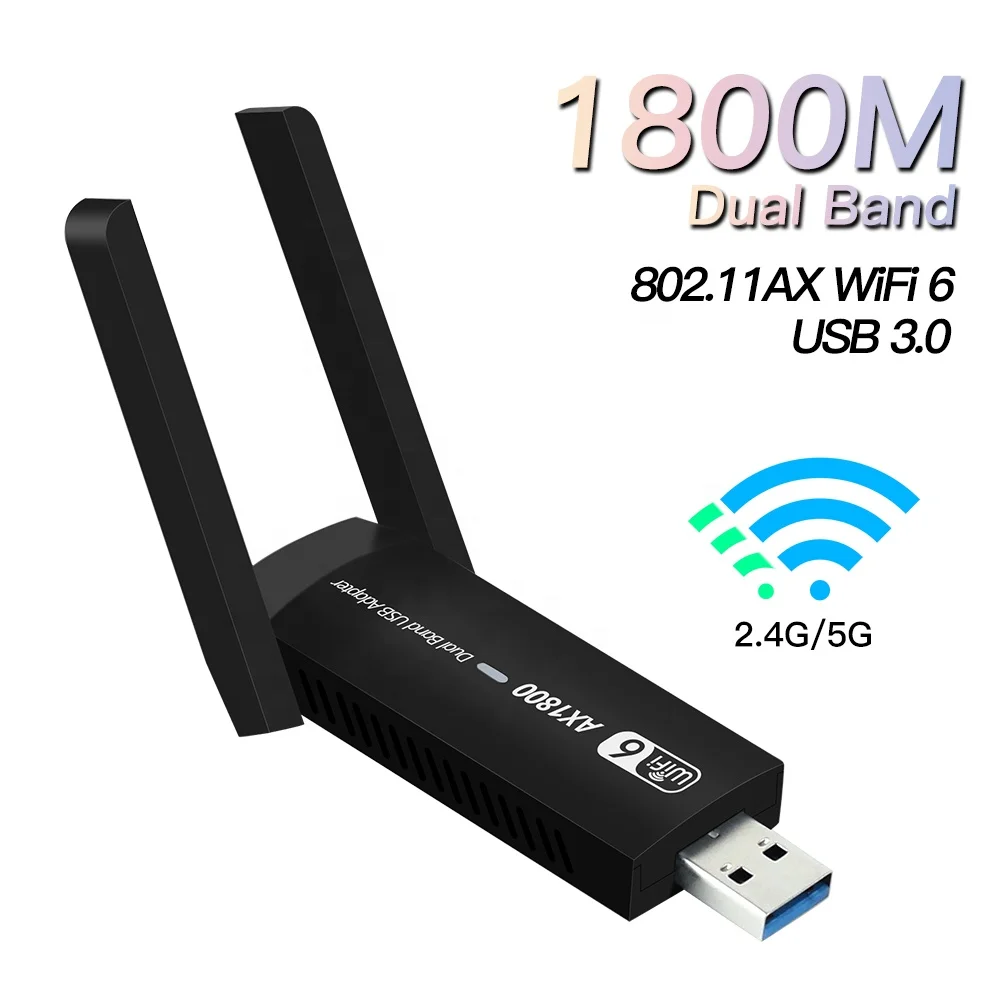 Wireless Network Card 1800M Computer Network Receiving Transmitting ...