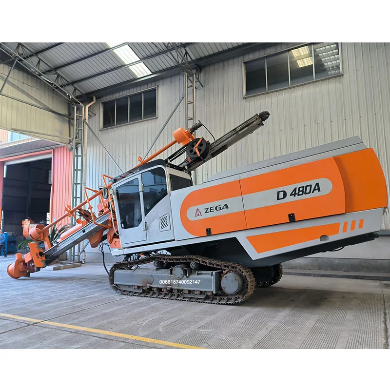 ZEGA D480A Diesel Blasting Hole Rock Drilling Rig for Mining