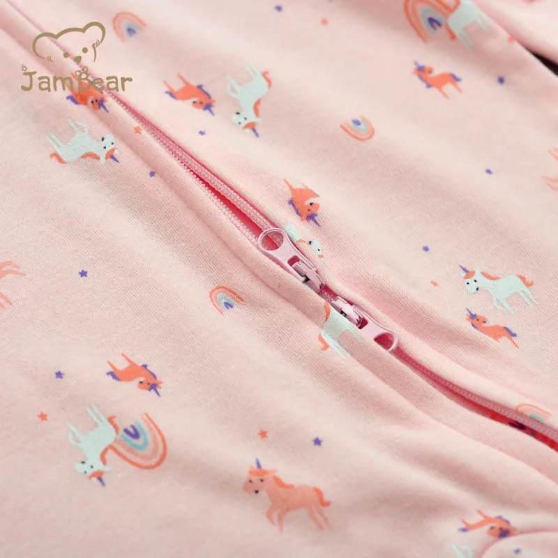 Детский комбинезон на молнии из органического хлопка для