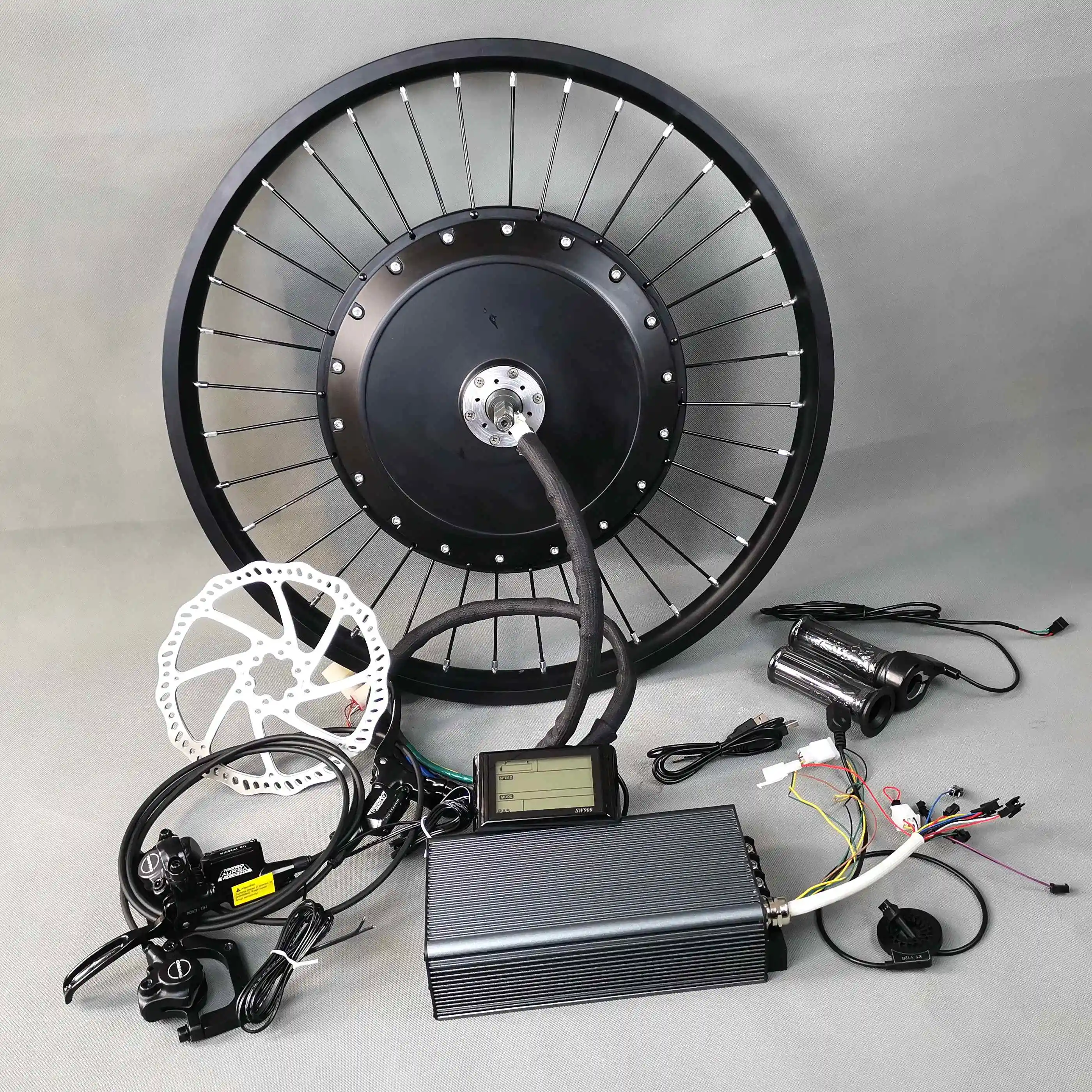8000W Electric Bike Conversion Kit 100kmh Fast Speed
