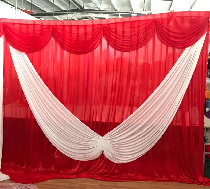 Customized Size Colors Design Wedding Backdrop Curtain With Swag Backdrop/  Wedding Decoration Romantic Stage Curtains - Buy Wedding Backdrops  Decoration,Sequin Curtains,Photo Booth Backdrop Product on 