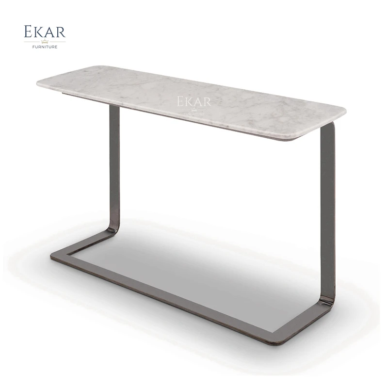 Upgrade Your Home Decor with a Modern Metal Leg Foyer Table