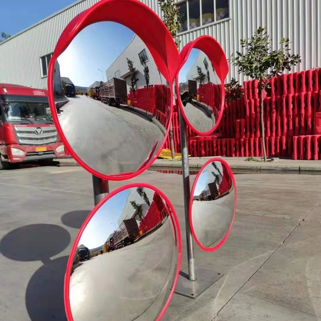 Factory Supplier Price Ce Roadway Traffic Safety Unbreakable Road Convex Mirror 45/60/70/75/95cm