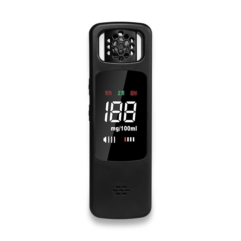 Лидер продаж, цифровой электронный алкотестер, перезаряжаемый от USB портативный алкотестер, алкотестер
