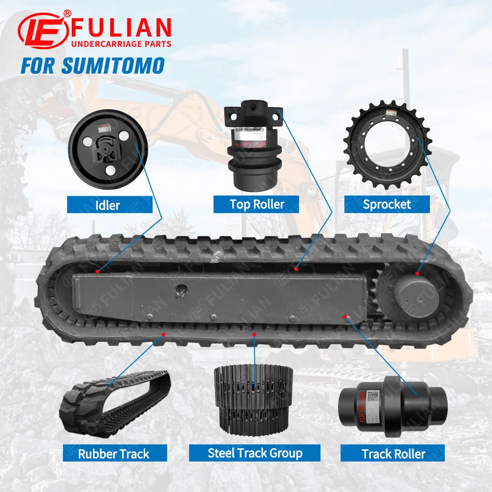 足軽 胴 Excavator Undercarriage Track Roller KAA0681 D1840146 for