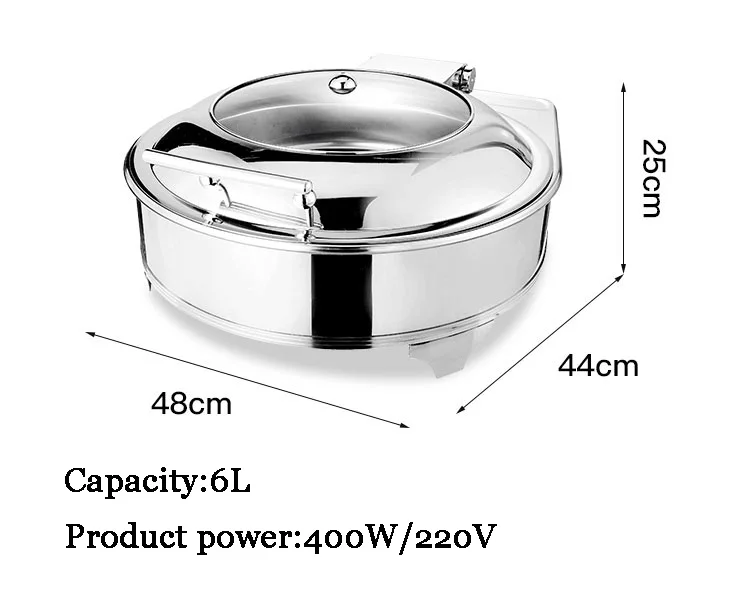 Hotel Restaurant Catering Equipment Buffet Display Chefing Chaffing Stainless Steel Food Warmers