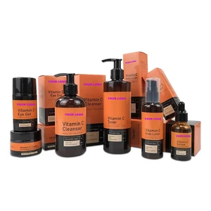 Lightweight Texture Skin Care Set Collagen & Hyaluronic Acid Renewal Kit for Wrinkle Smoothing & Deep Hydration