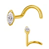 TB-0859 PVD Oro+Trasparente 0,8*6mm