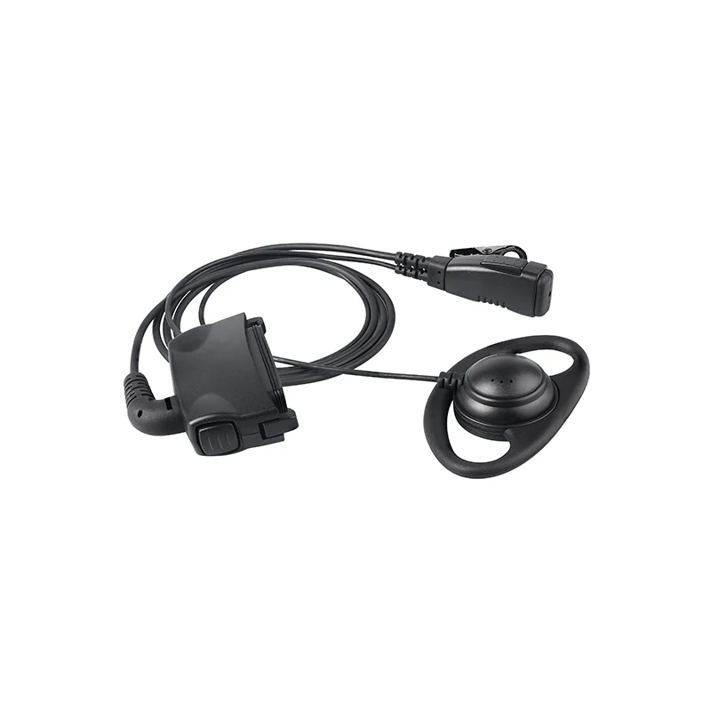 Earbuds THR880i Radio Earpiece D-Shape PTT Wired Music Earphone Headset  for Walkie Talkie Communication
