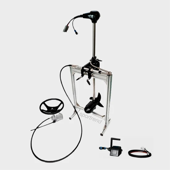 Electric Outboard Trolling Motor for Steering Wheel Control Large Thrust Saltwater