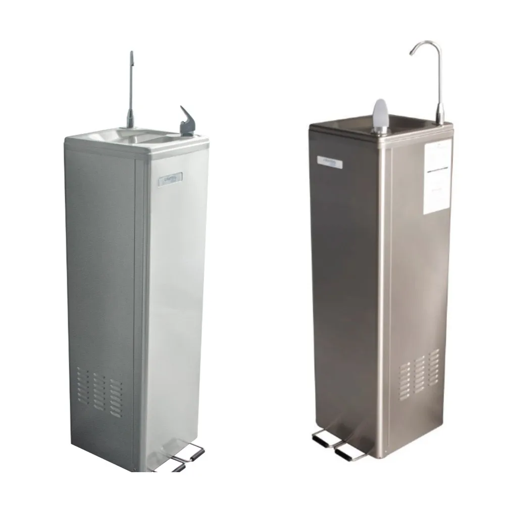 Public Directly Drinking Stainless Steel Stand Outdoor Cold 2 Foot