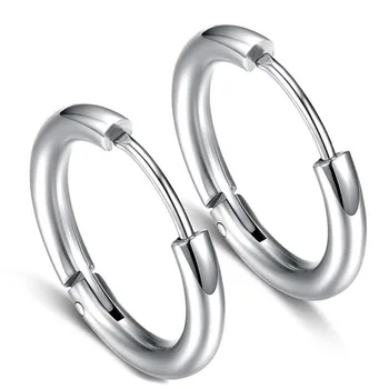 2021 African 18k Stainless Steel Gold Plated Big Hoop Earrings Customer Jewelry Set