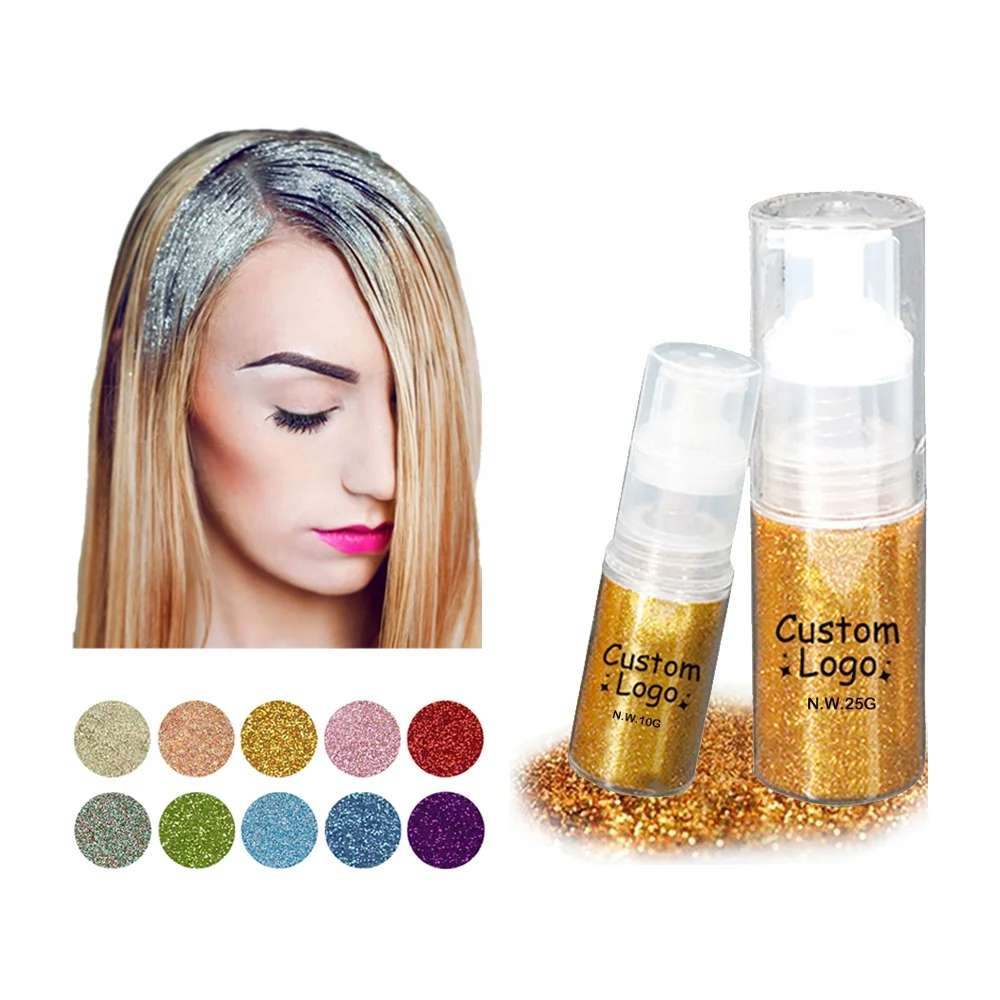 Shinein Holographic Makeup Face Body Shimmer Glitter Hair Spray Loose
