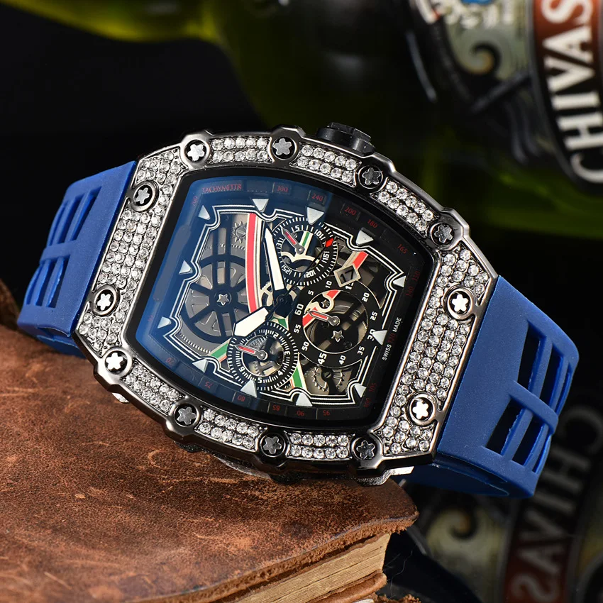 Luxury Diamond Quartz Waterproof Watch