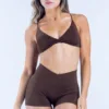 Reggiseno marrone+pantaloncini