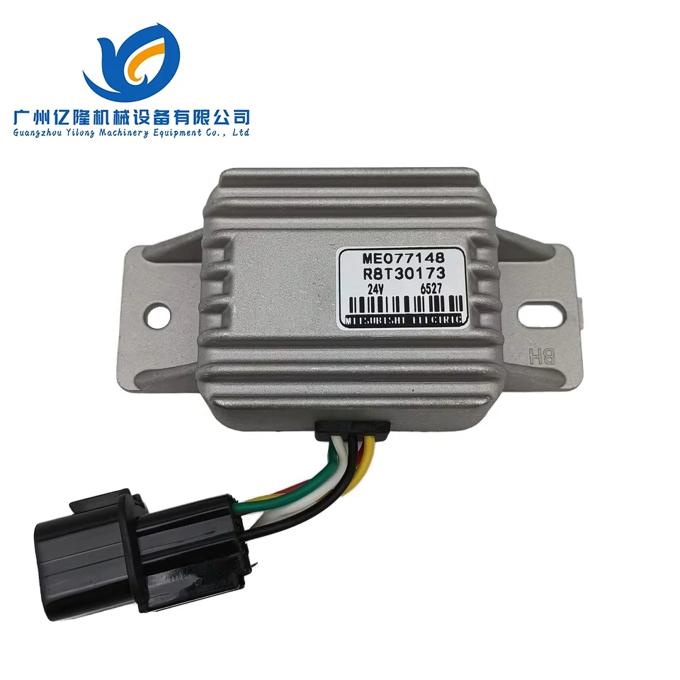 ME077148 R8T30173 Construction Machinery Parts 24V Safety Relay ME077148 R8T30173 6D34/24 Engine Relay Excavator E320B E320C