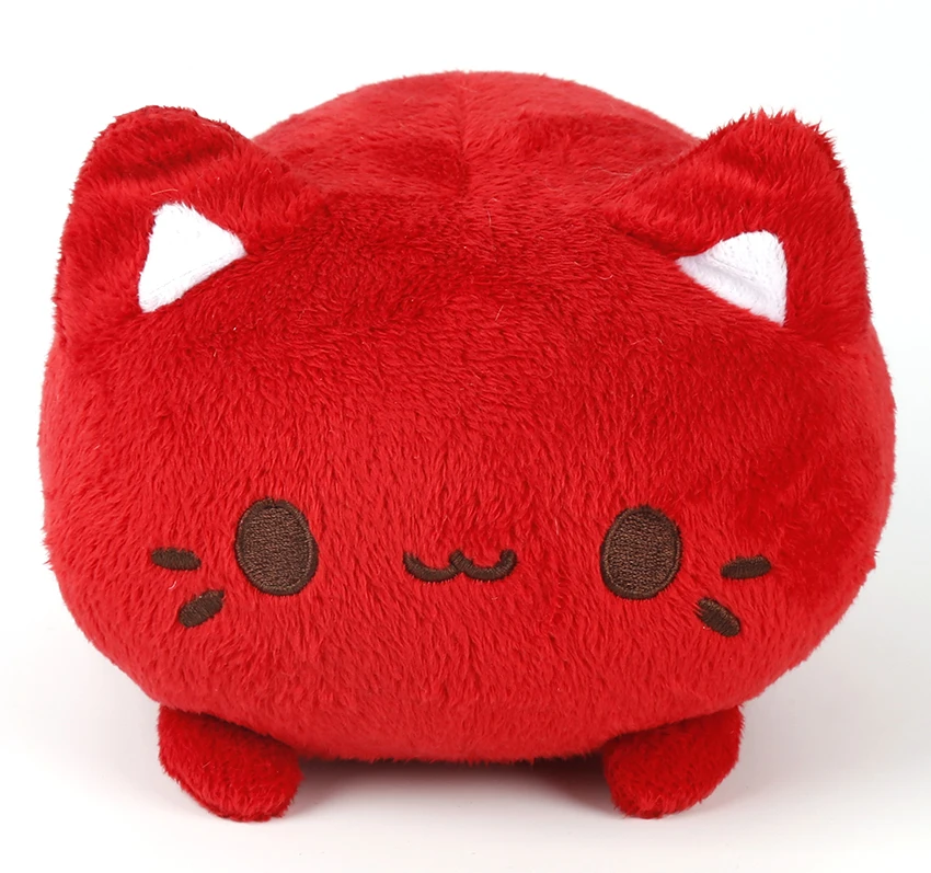 red cat stuffed animal