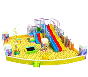 High Quality Multi-functional Commercial Indoor Playground with Jumping Bed and Ball Pool
