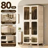 White80-face wide 1 cabinet 4-way 1 box 6 wheels