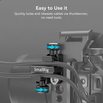 SMALLRIG Cable Clamp Lock for Microphone Power Cable SDI Cable - BSC2333 detail image