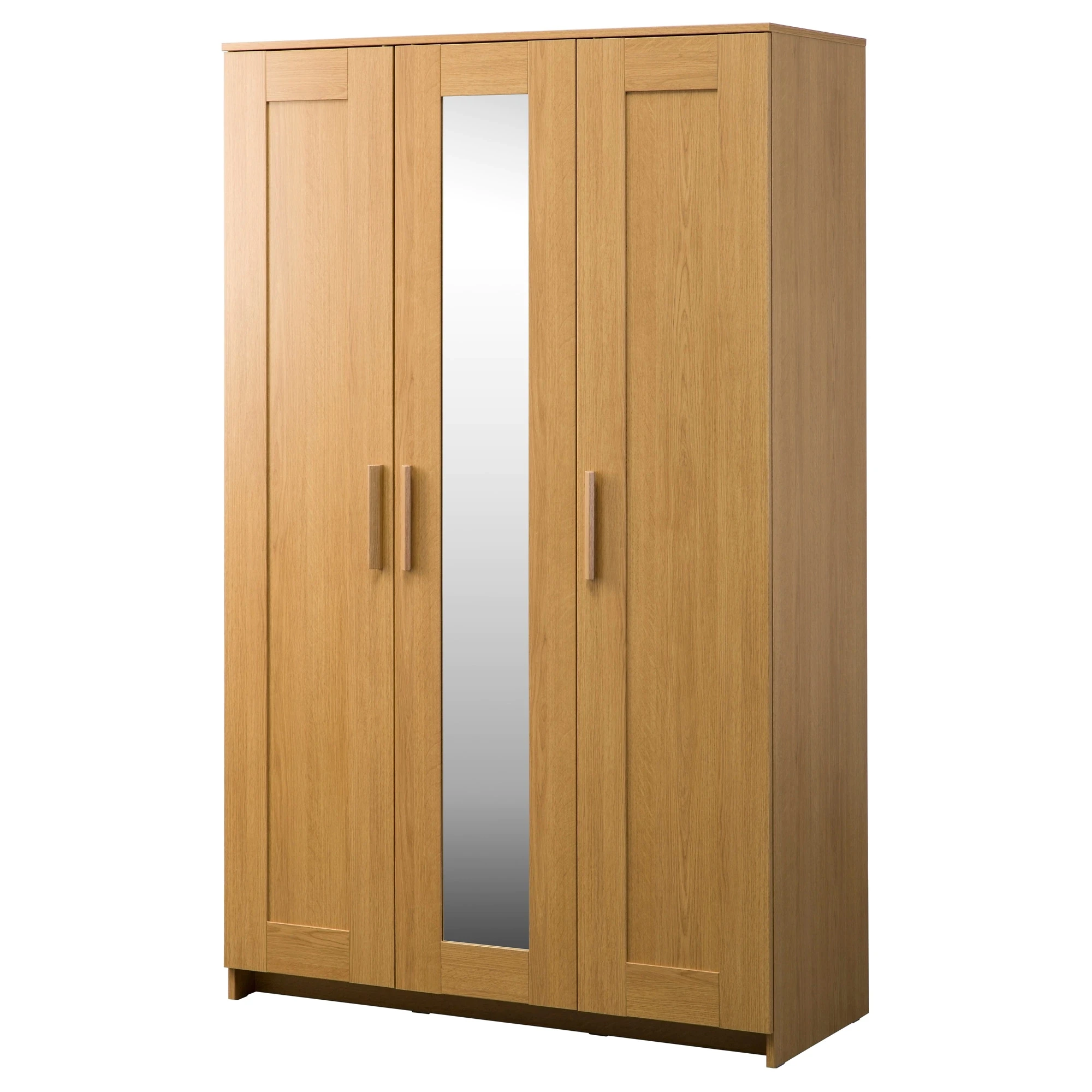 Small and Modern Wardrobe Designs with Swing Black PVC Door