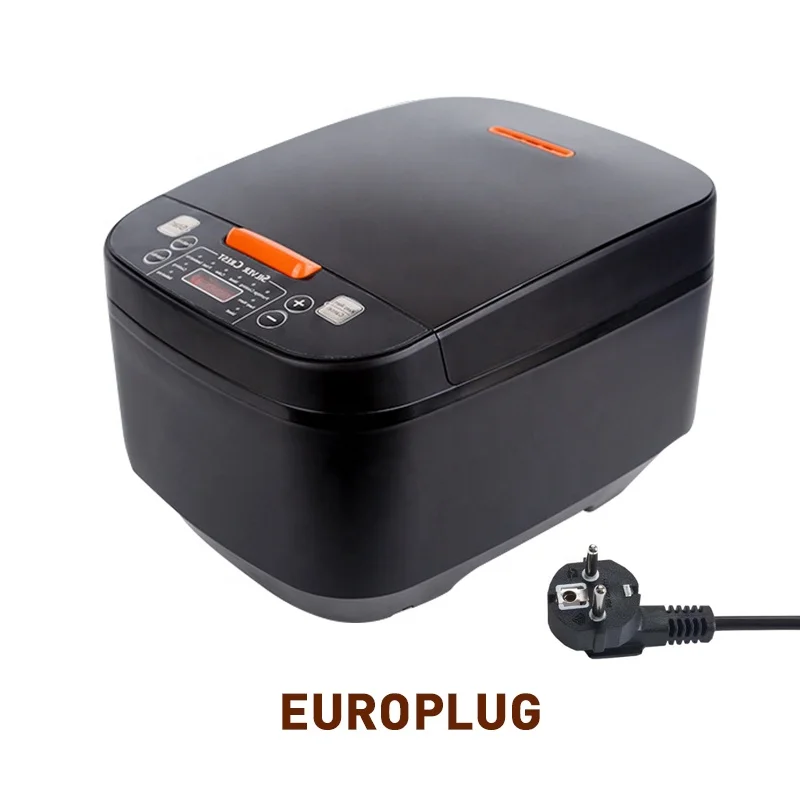 Smart Digital Mini Commercial Electric Gas Rice Cooker with Stainless Steel Inner Pot Square Shape for Household Use Drum Design
