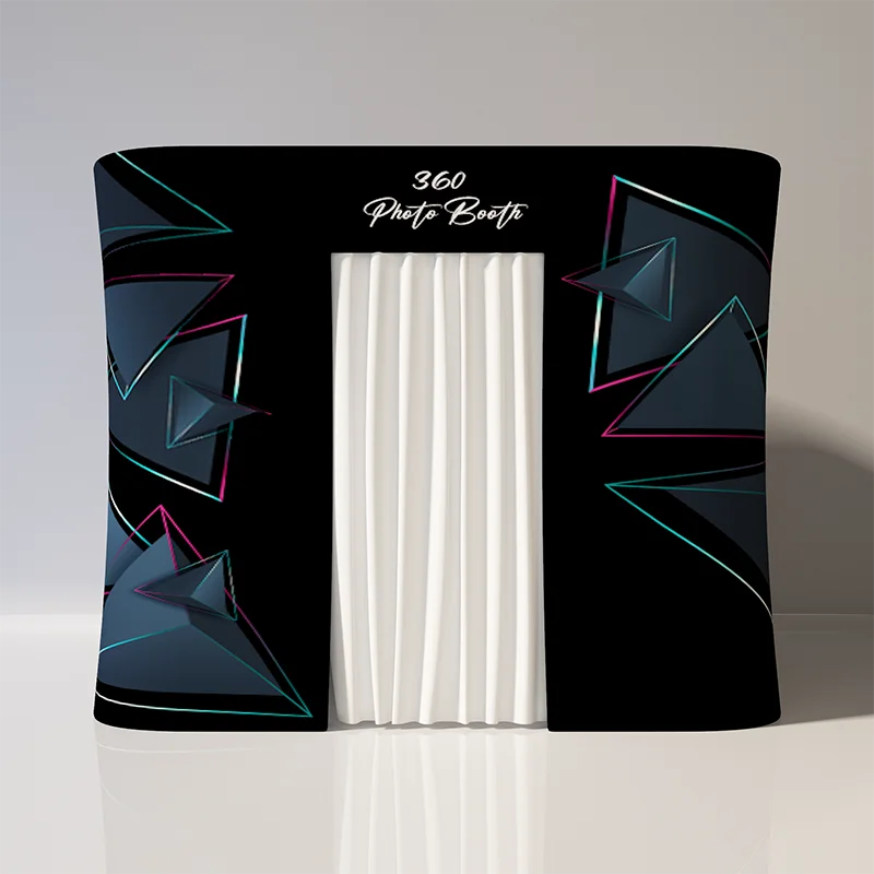 Custom Camera Photography Backdrop Stand Tension Magazine Cube Box 360 Photobooth Enclosure