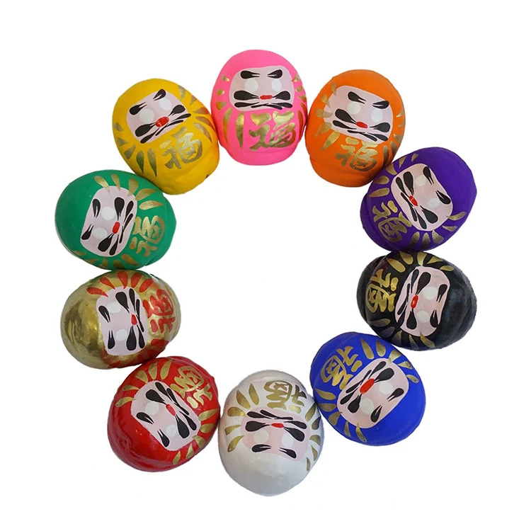 5 Cm Japanese Dharma Doll Health Feng Shui Daruma Doll Blessing ...