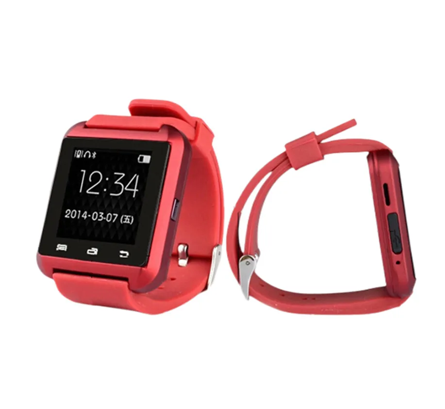 U8 Smart Watch TFT Full Touch Screen Smart Watch With BT Call  Music Pedometer Long Sit Reminder U8 for Mobile Phone