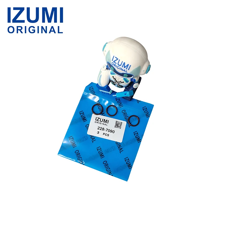 IZUMI ORIGINAL 228-7090 2287090 1.78 X 12.47mm 90A FKM O-Ring for Caterpillar