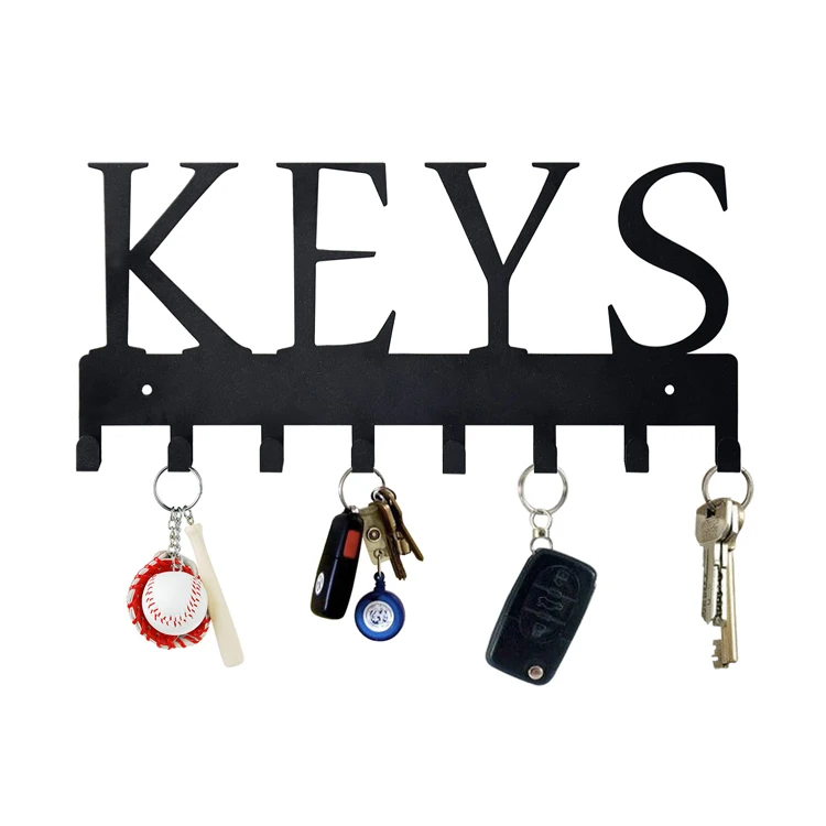 Hanging Organizer Novelty Key Holder Customized Metal Wall